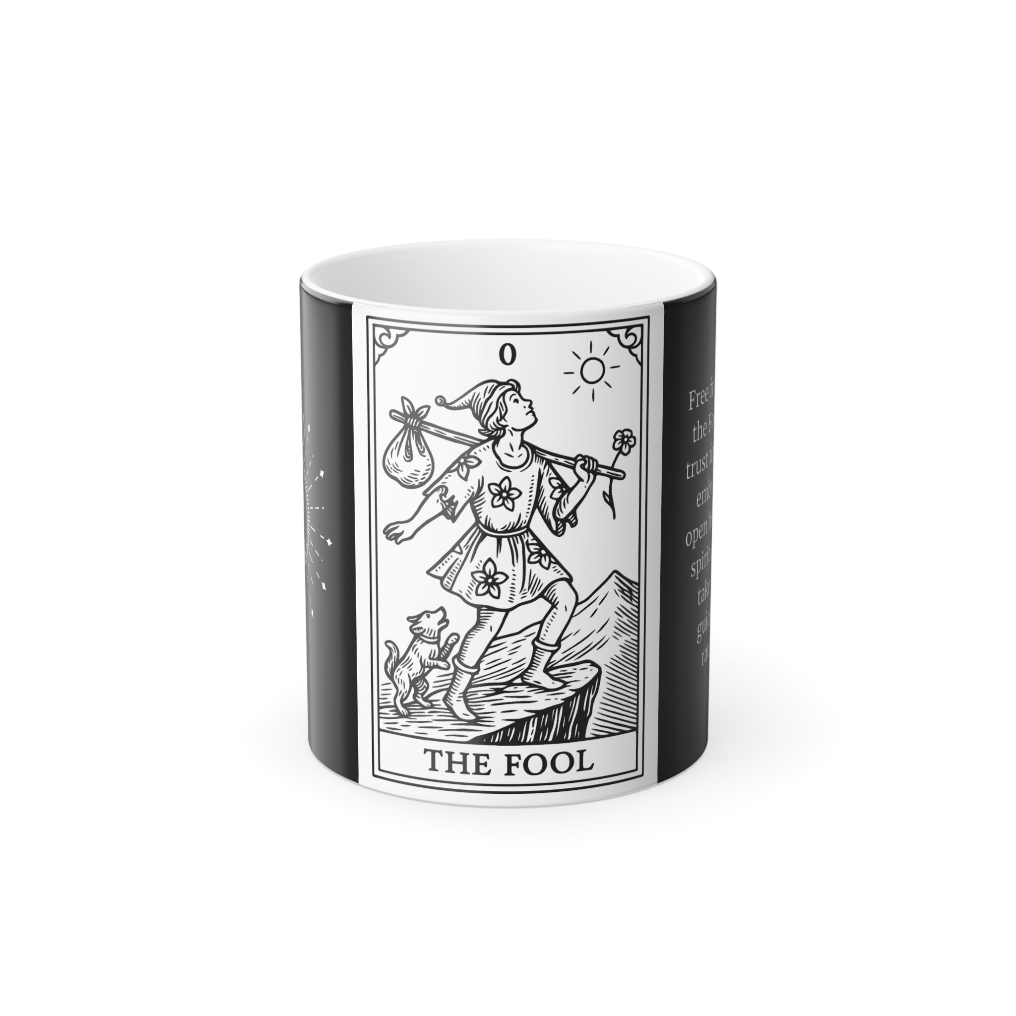 Tarot The Fool Color Morphing Mug - 11oz